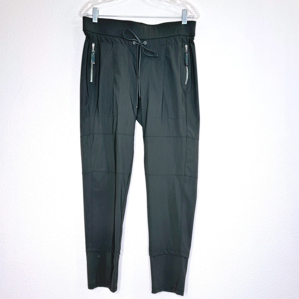 RAFFAELLO ROSSI Candy Jogger Cargo Tech Pants US 8 (EU 38) Dark Olive Travel